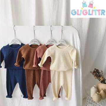 GLIGLITTR Cozy Toddler Pajama Set for All Occasions