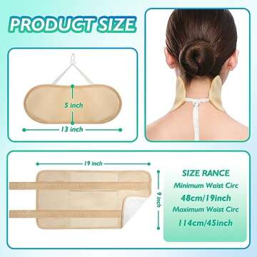 iHoryson Castor Oil Pack Wrap for Detox & Comfort