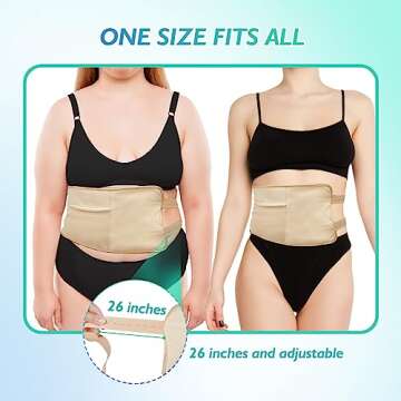 iHoryson Castor Oil Pack Wrap for Detox & Comfort