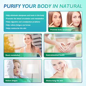 iHoryson Castor Oil Pack Wrap for Detox & Comfort