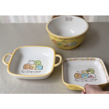 ست ظروف سرامیکی فانتزی ست گوگول