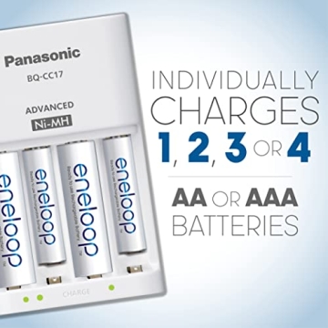 Panasonic eneloop Rechargeable Batteries & Charger Pack