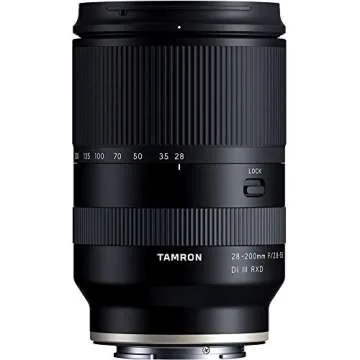 Tamron 28-200 F/2.8-5.6 Di III RXD for Sony Mirrorless Full Frame/APS-C E-Mount, Model Number: AFA071S700, Black