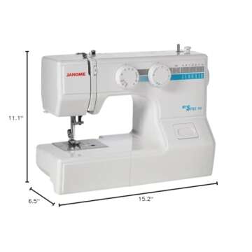 Janome MyStyle 100 Top-Loading Sewing Machine with 13 Built-In Stitches