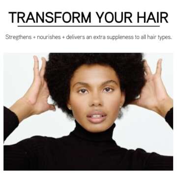 ILES FORMULA Haute Performance Hair Mask - Strengthen and Nourish All Hair Types - For Healthy Hair & Scalp + Color Safe (6.4 Oz)