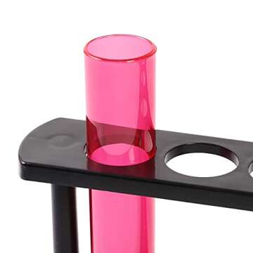 Juvale Test Tubes and Rack for Parties and Gardening
