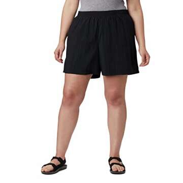 Columbia Women's Standard Sandy River Short, Black, Medium x 3