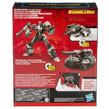 Bumblebee Concept Art Megatron 8.5" Collectible Figure