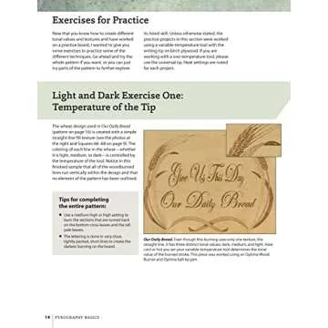 Pyrography Basics: Techniques and Exercises for Beginners (Design Originals) Patterns for Woodburning with Skill-Building Step-by-Step Instructions and Advice from Lora Irish on Texture and Layering