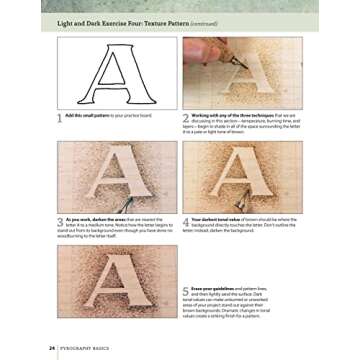 Pyrography Basics: Techniques and Exercises for Beginners (Design Originals) Patterns for Woodburning with Skill-Building Step-by-Step Instructions and Advice from Lora Irish on Texture and Layering