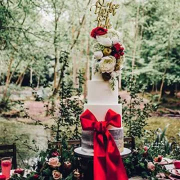 Quality Scarlet Red Satin Ribbon for Gift Wrapping and Crafts