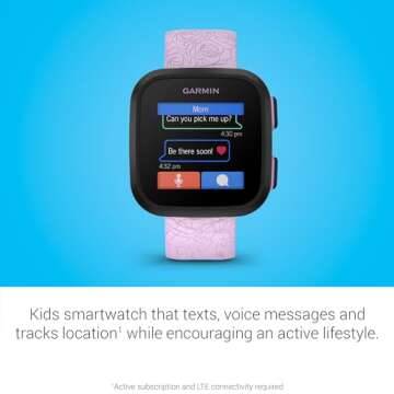 Garmin Bounce™ Kids Smartwatch - Active & Safe Connectivity