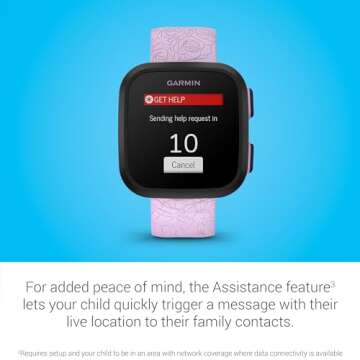 Garmin Bounce™ Kids Smartwatch - Active & Safe Connectivity