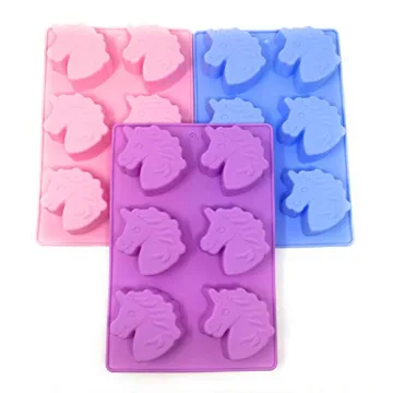 Unicorn Silicone Mold 3 Pack for Candy and Soaps