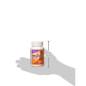 One A Day Women’s Multivitamin, Supplement with Vitamin A, Vitamin C, Vitamin D, Vitamin E and Zinc for Immune Health Support, B12, Biotin, Calcium & More, 100 count