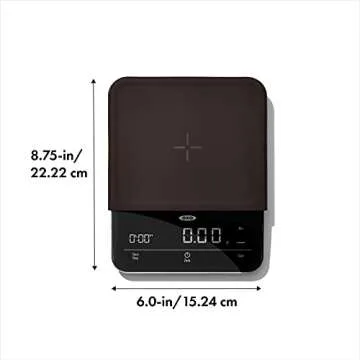 OXO BREW Precision Coffee Scale with Timer, Black