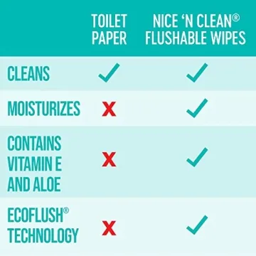Nice 'n Clean Adult Flushable Wipes – Gentle & Eco-Friendly