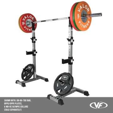 Valor Fitness BD-9 Squat Stand with Adjustable Features