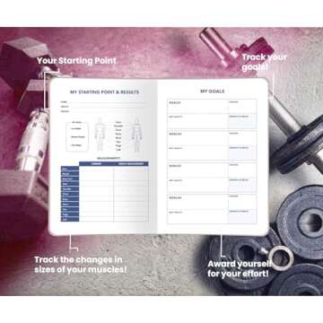 Serious Doodles Fitness Journal & Meal Planner for Everyone