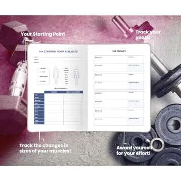 Serious Doodles Fitness Journal & Meal Planner for Everyone