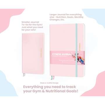 Serious Doodles Fitness Journal & Meal Planner for Everyone