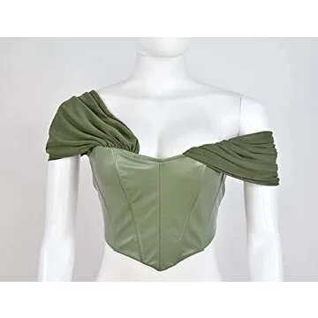 Stylish L'VOW Women's Corset Crop Top for All Occasions