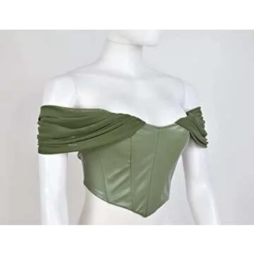 Stylish L'VOW Women's Corset Crop Top for All Occasions