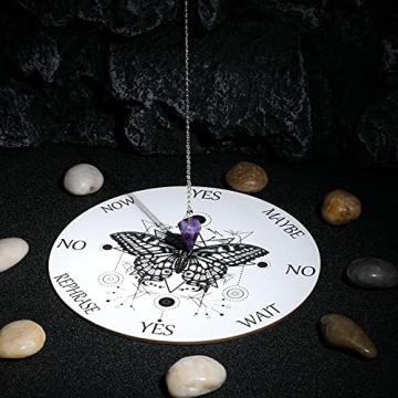 Blulu Butterfly Pendulum Board for Divination and Dowsing