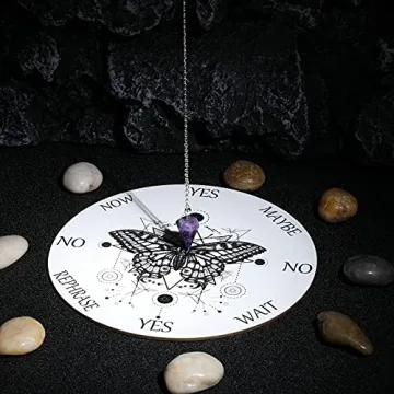 Blulu Butterfly Pendulum Board for Divination and Dowsing