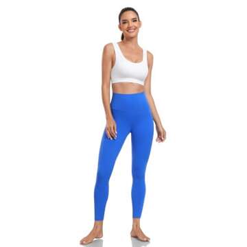 HeyNuts Yoga Pro 7/8 Leggings - Buttery Soft Workout Pants