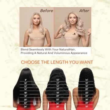 Full Shine Tape In Hair Extensions for Stunning Volume