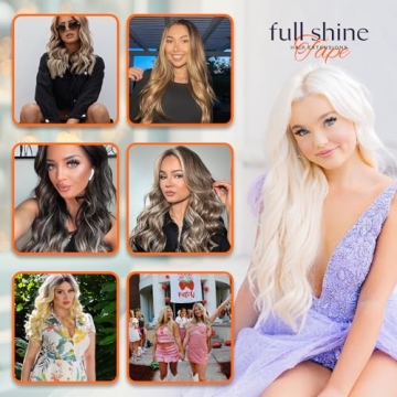 Full Shine Tape In Hair Extensions for Stunning Volume
