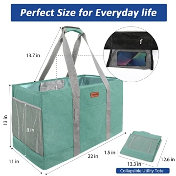 Durable MHOMER Reusable Grocery Bags for Eco-friendly Shopping