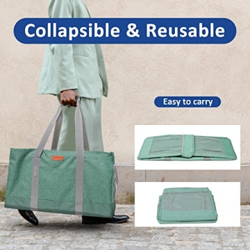 Durable MHOMER Reusable Grocery Bags for Eco-friendly Shopping