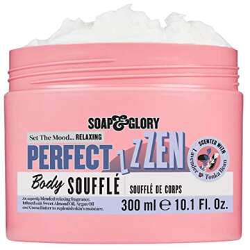 Soap & Glory Perfect Zen Body Souffle - Indulgent Whipped Body Cream & Hydrating Pose Shower Body Mo...