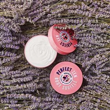 Soap & Glory Perfect Zen Body Souffle - Indulgent Whipped Body Cream & Hydrating Pose Shower Body Moisturizer - Sweet Almond, Argan Oils & Cocoa Butter Body Cream for Refreshed Dry Skin (300ml)