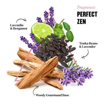 Soap & Glory Perfect Zen Body Souffle - Indulgent Whipped Body Cream & Hydrating Pose Shower Body Moisturizer - Sweet Almond, Argan Oils & Cocoa Butter Body Cream for Refreshed Dry Skin (300ml)