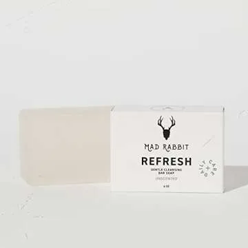 Mad Rabbit Refresh Gentle Coconut Based Cleansing Soap, 2 Pack - Tattoo Aftercare, Cleansing Ingredients, Made For All Skin Types, New Tattoo Healing & Hydrating Formula