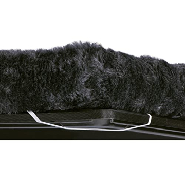 Cozy Cinnamon Pet Bed with Bolster for Cats