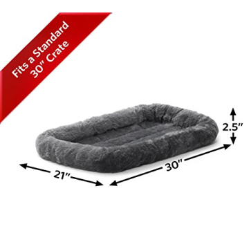Cozy Cinnamon Pet Bed with Bolster for Cats