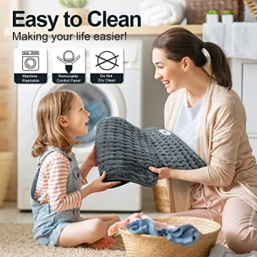 Electric Heating Pad for Back Pain Relief and Relaxation