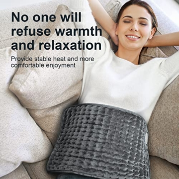 Electric Heating Pad for Back Pain Relief and Relaxation