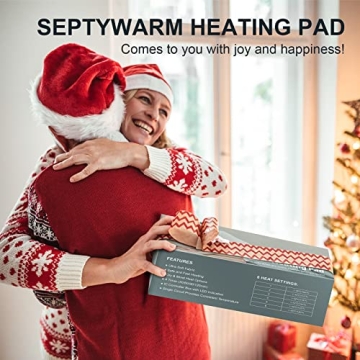 Electric Heating Pad for Back Pain Relief and Relaxation