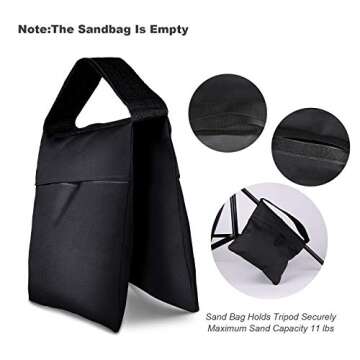 PHOPIK Photo Studio Backdrop Stand, 10ft Adjustable Photo Background Holder, Back Drop Banner Stand Support System Kit for Portrait & Studio Photography, Birthday Party