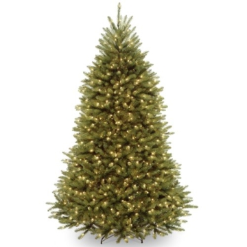 7.5ft Dunhill Fir Pre-Lit Christmas Tree with 700 White Lights