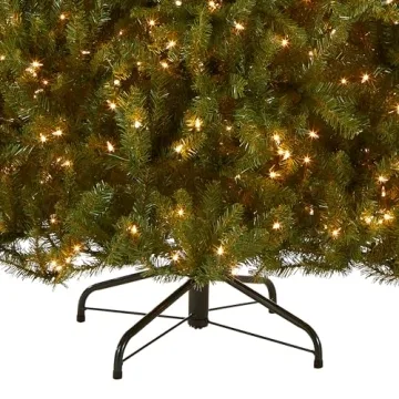 7.5ft Dunhill Fir Pre-Lit Christmas Tree with White Lights