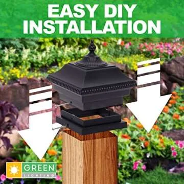 GreenLighting Victorian Post Caps - Stylish & Weather-Resistant