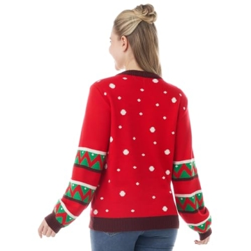 JOYIN LED Light Up Christmas Sweater - Festive Fun