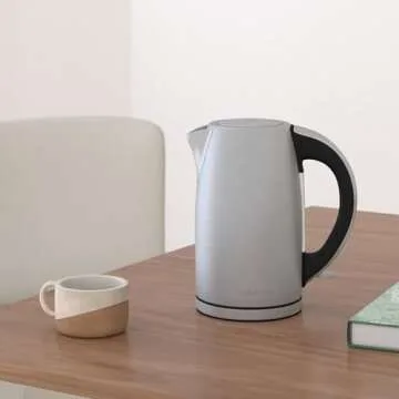 Cuisinart JK-17P1 Cordless Electric Kettle - Fast Boiling 1.7L Capacity