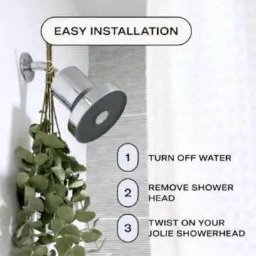 Jolie Filtered Showerhead | Clinically Tested High Pressure Filter